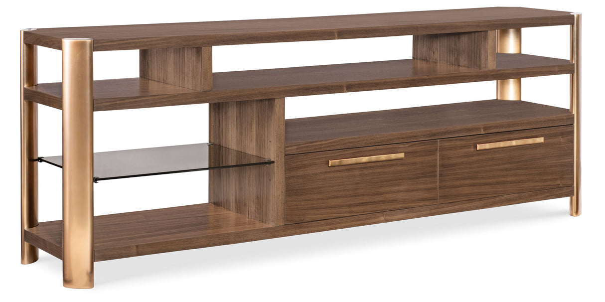 Eleana - Entertainment Console - Medium Wood