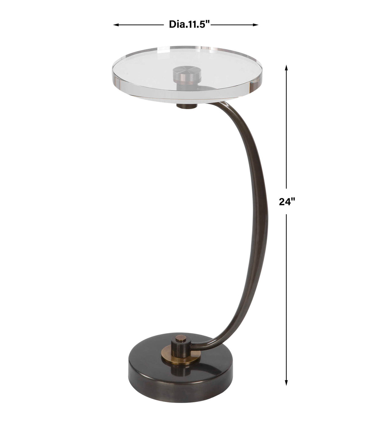 Waveney - Drink Table - Bronze