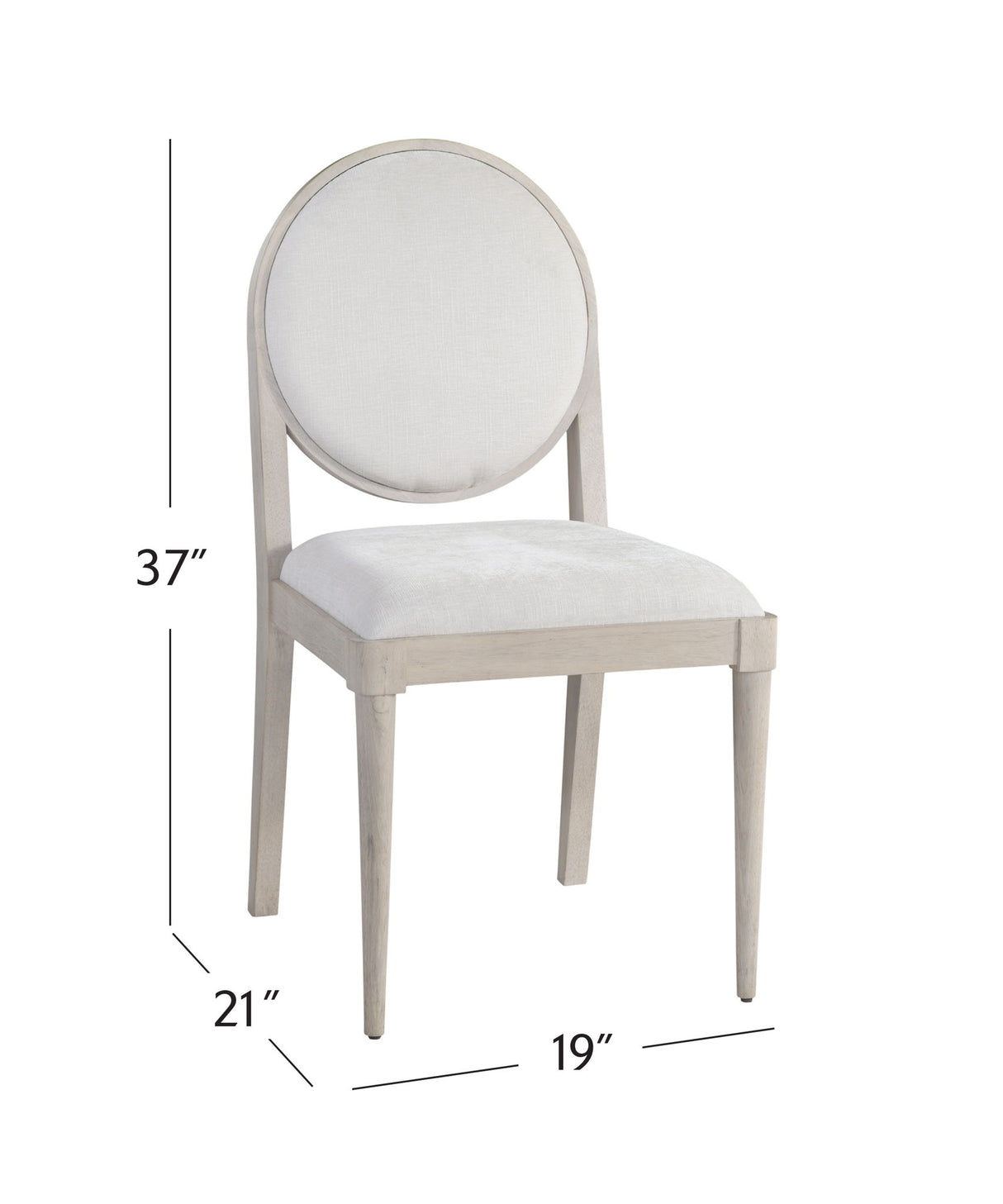 Karina - Dining Chair (Set of 2) - Washed Blonde Oak
