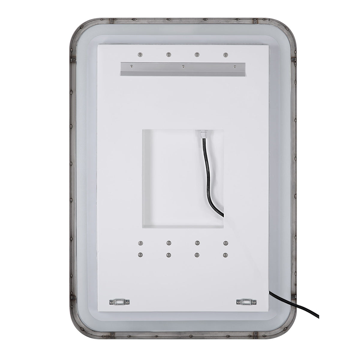 Crofton - Lighted Large Mirror - Black