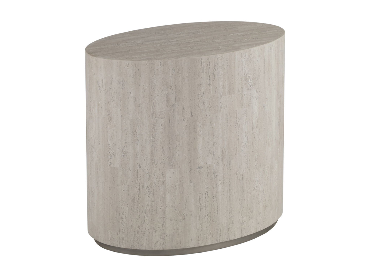 Signature Designs - Cassio Oval Side Table - Gray