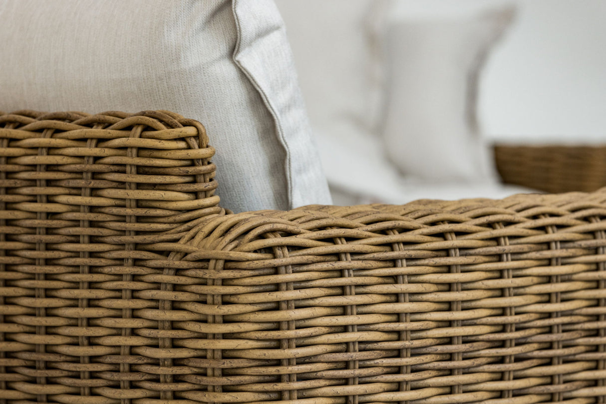 Playa - Sofa - Light Brown / White