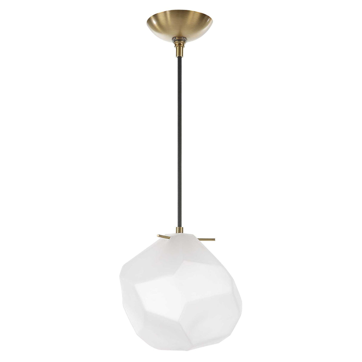 Geodesic - 1 Light Mini Pendant - White