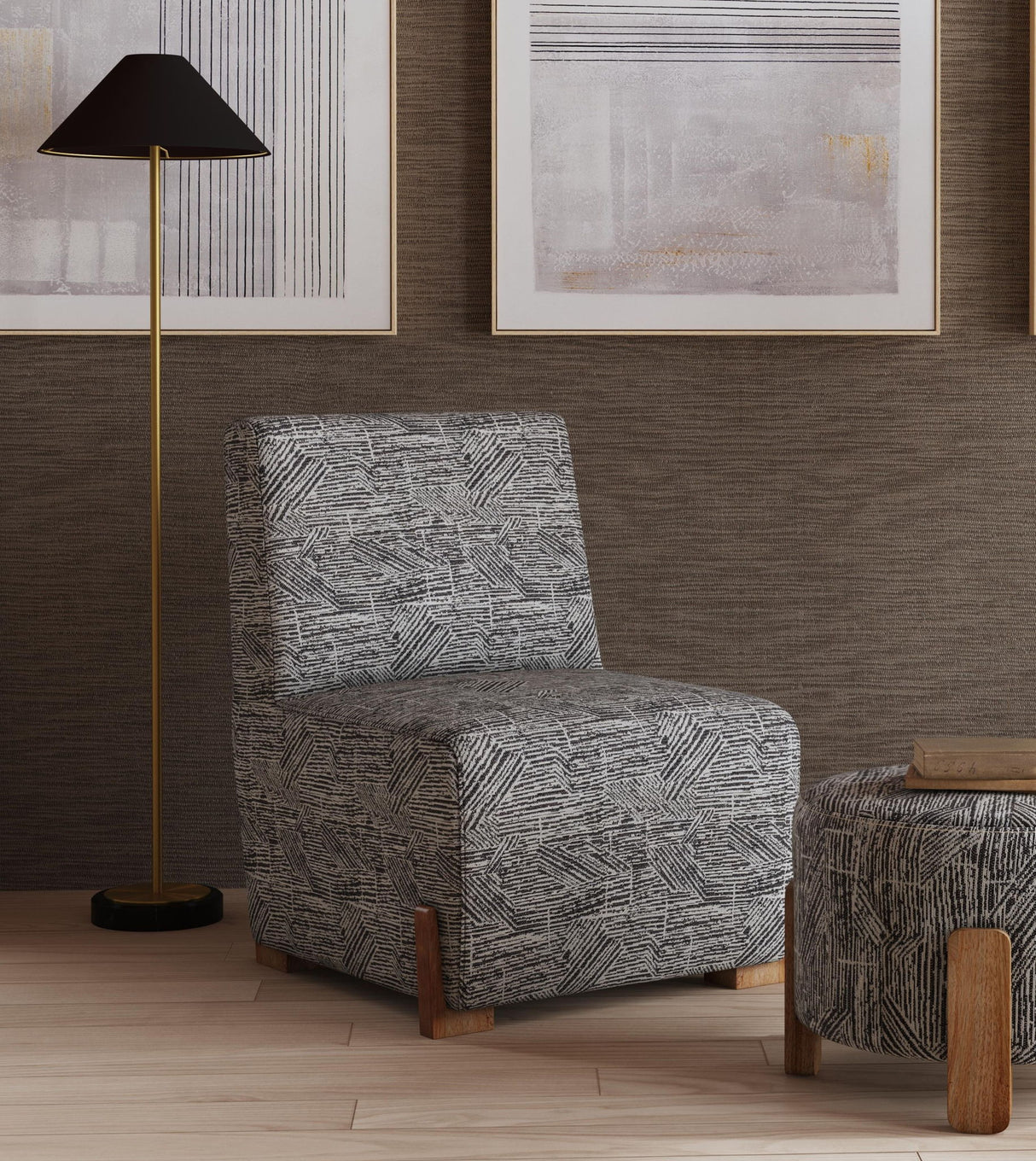 Jasper - Accent Chair - Exquisite Zebra