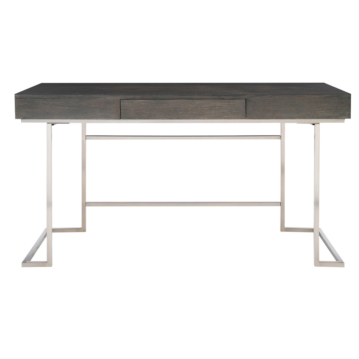 Claude - Modern Oak Desk - Gray, Dark