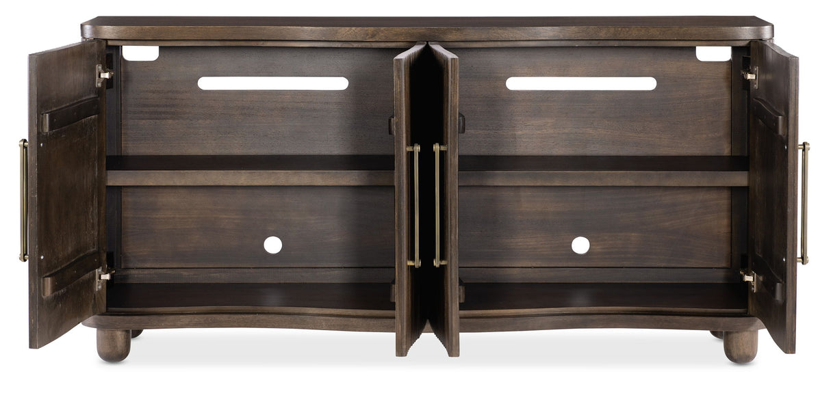 Commerce And Market - Reese Entertainment Credenza - Dark Wood