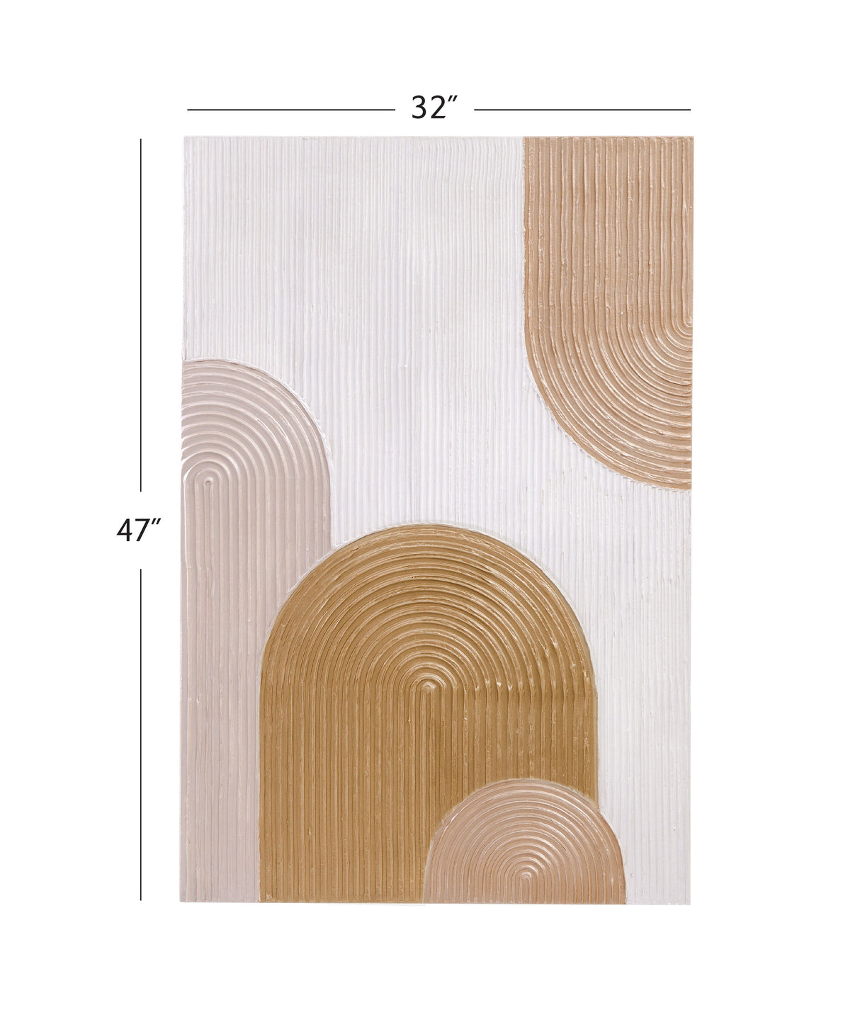 Iggy Canvas Art - Beige