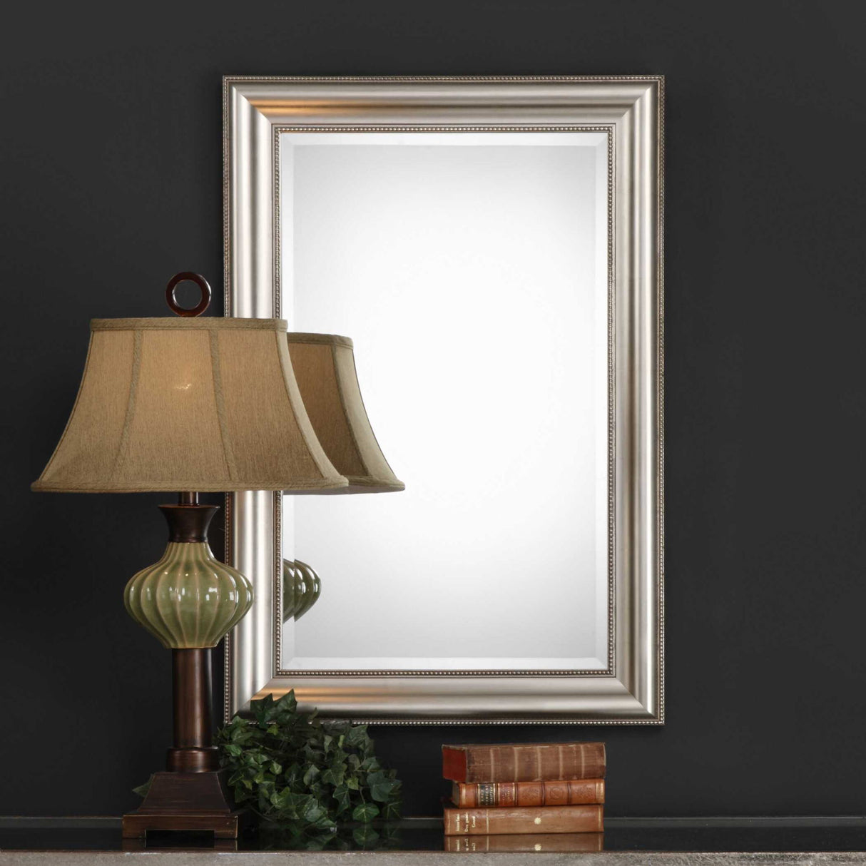 Mirror - Lightly Antiqued Champagne
