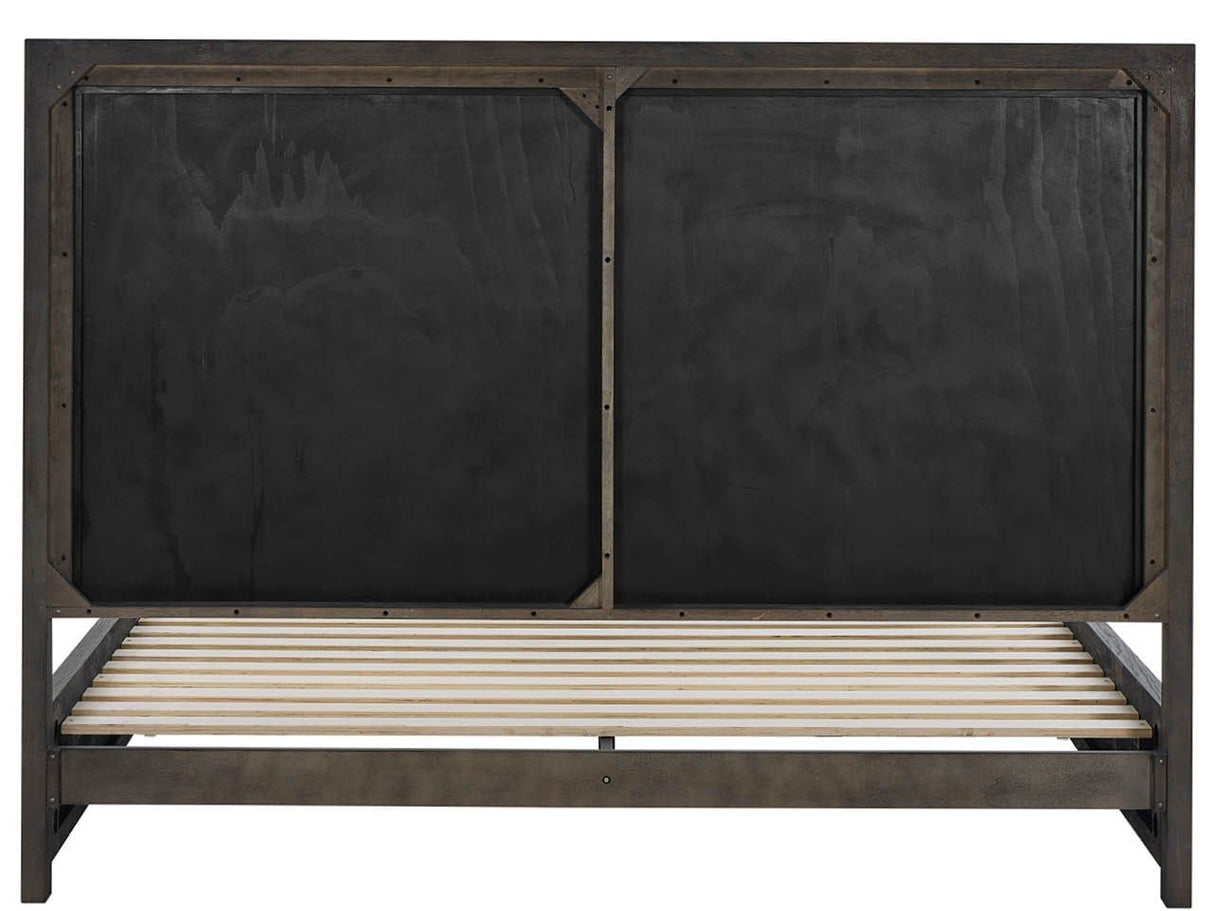 Modern - Panel Bed - Two-Tone
