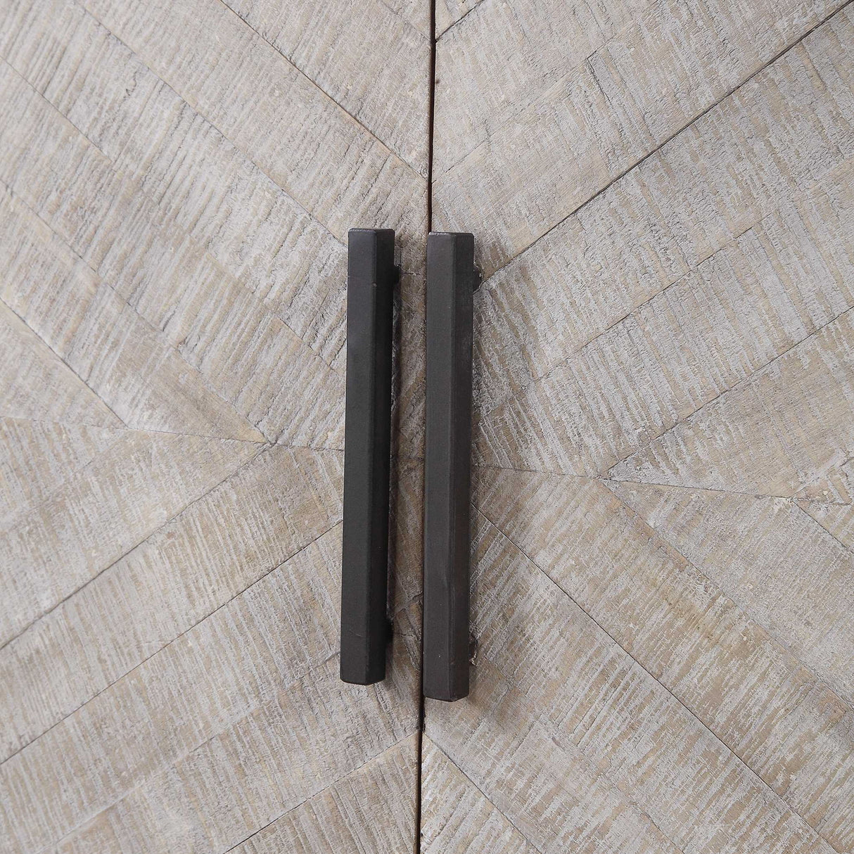 Adalind - Washed Accent Cabinet - White Washed