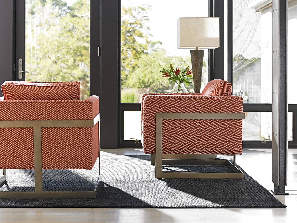 Shadow Play - Winthrop Chair - Pink