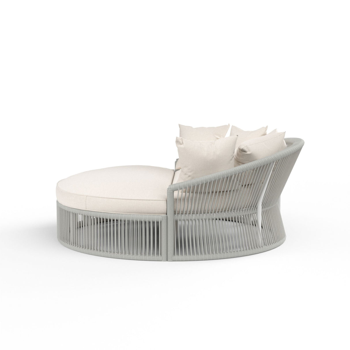 Miami - Daybed, With Self Welt - Echo Ash / Pearl Silver