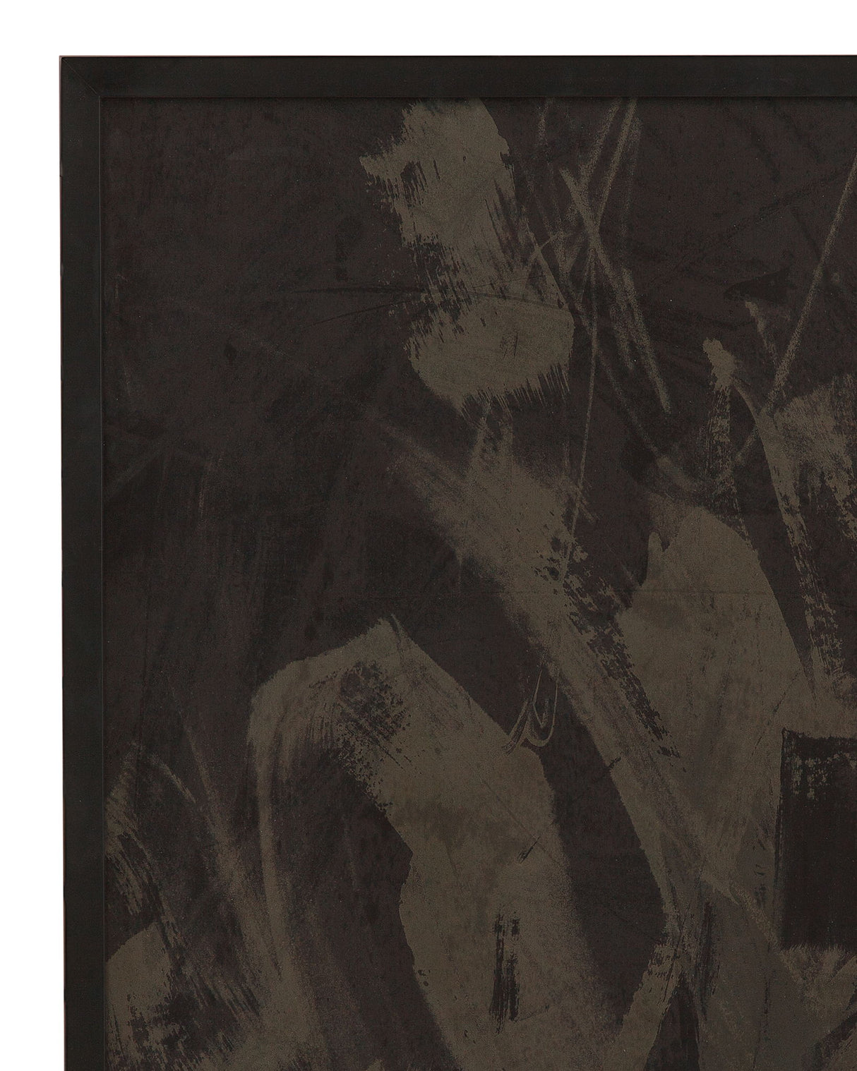 Rain Shadow I Framed Print - Dark Gray