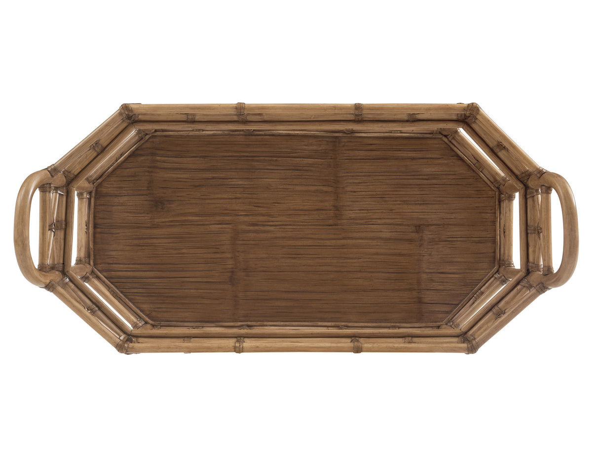 Key Biscayne - Nautilus Bar Cart - Light Brown