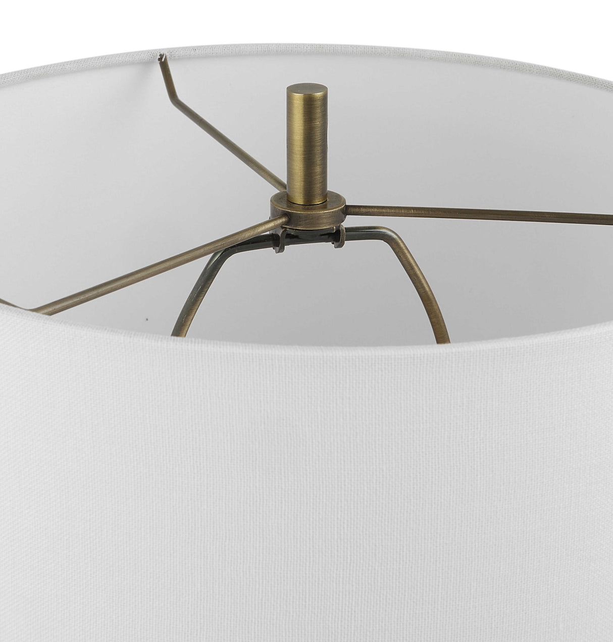 Fountain - Black Stone Buffet Lamp