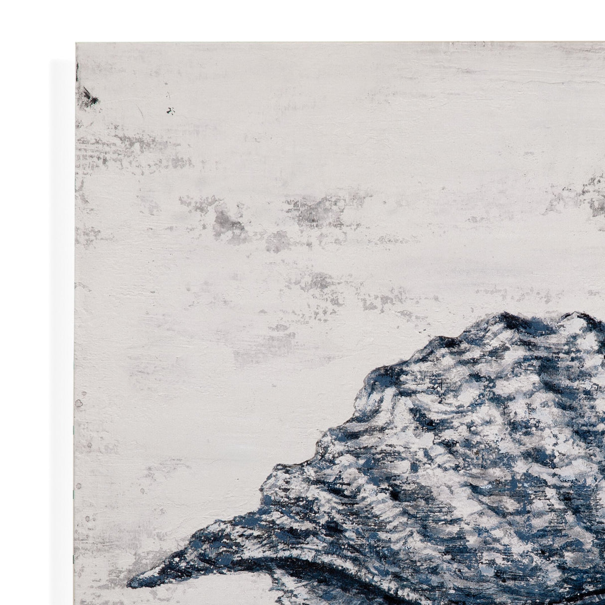 Shell I Canvas Art - Blue / Gray