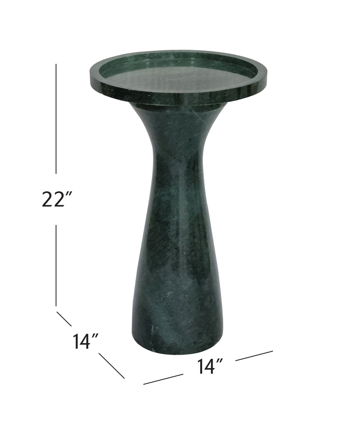 Baird - Accent Table - Emerald