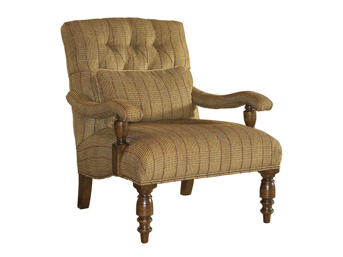 Lexington Upholstery - Wilshire Chair - Dark Brown