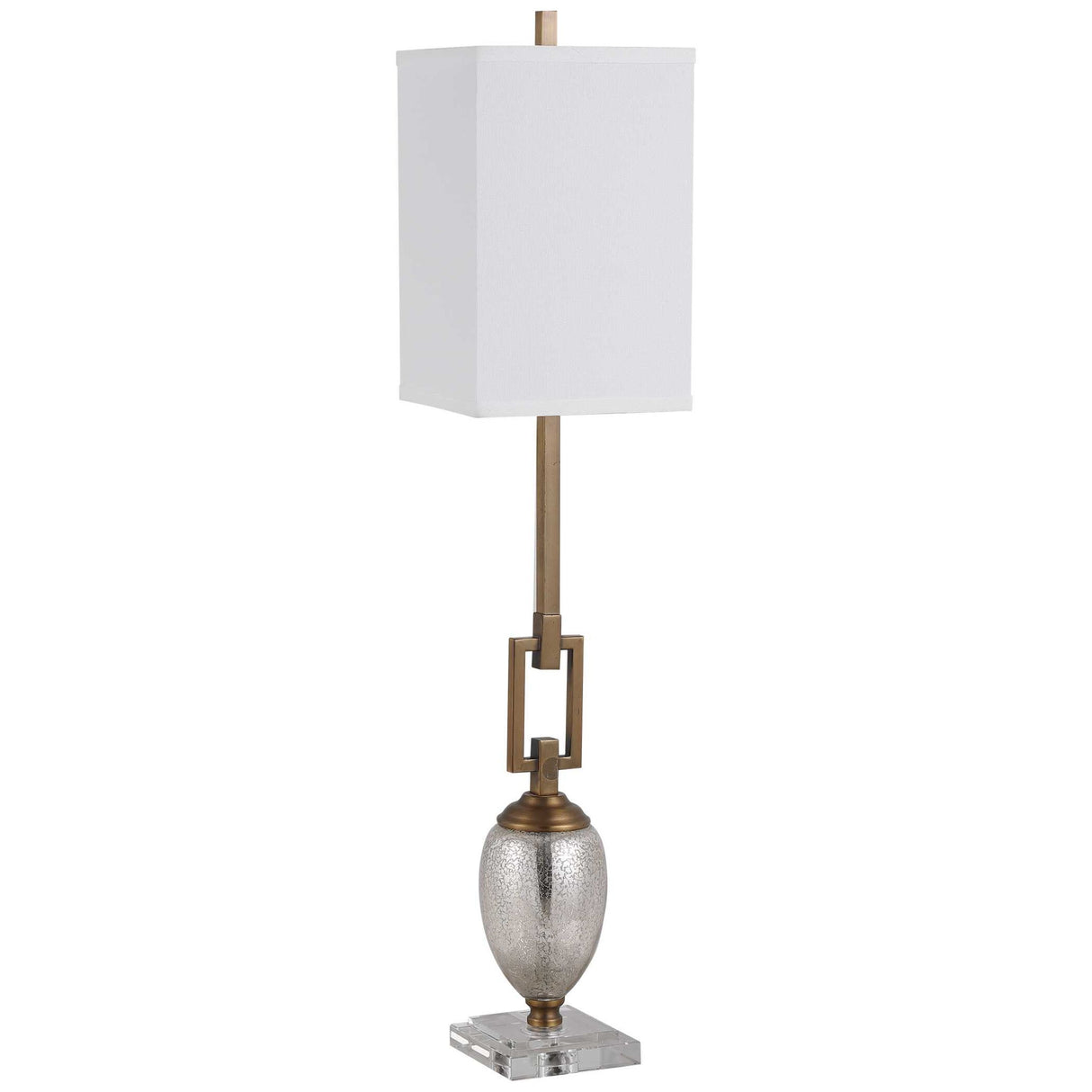 Copeland - Glass Buffet Lamp - Mercury