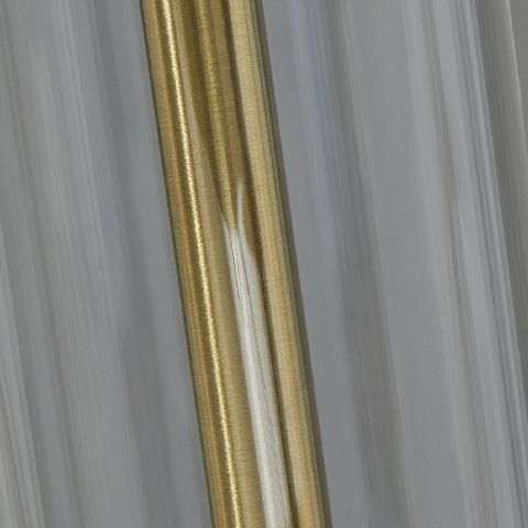 Orenman - Glass Table Lamp (Set of 2) - Clear / Brass Finish