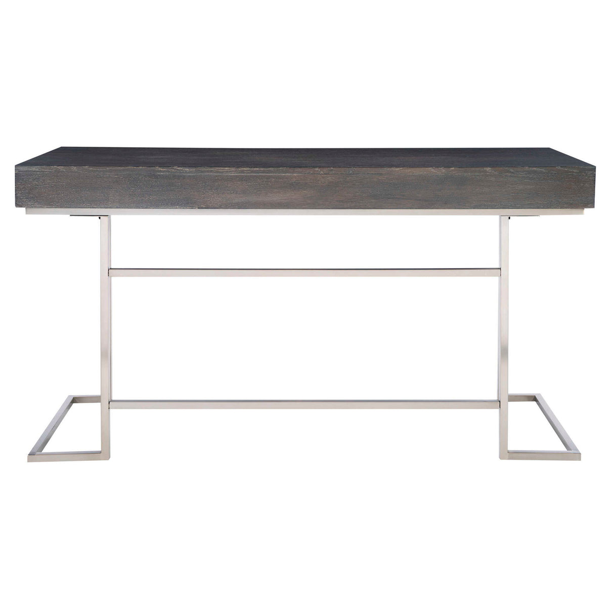 Claude - Modern Oak Desk - Gray, Dark