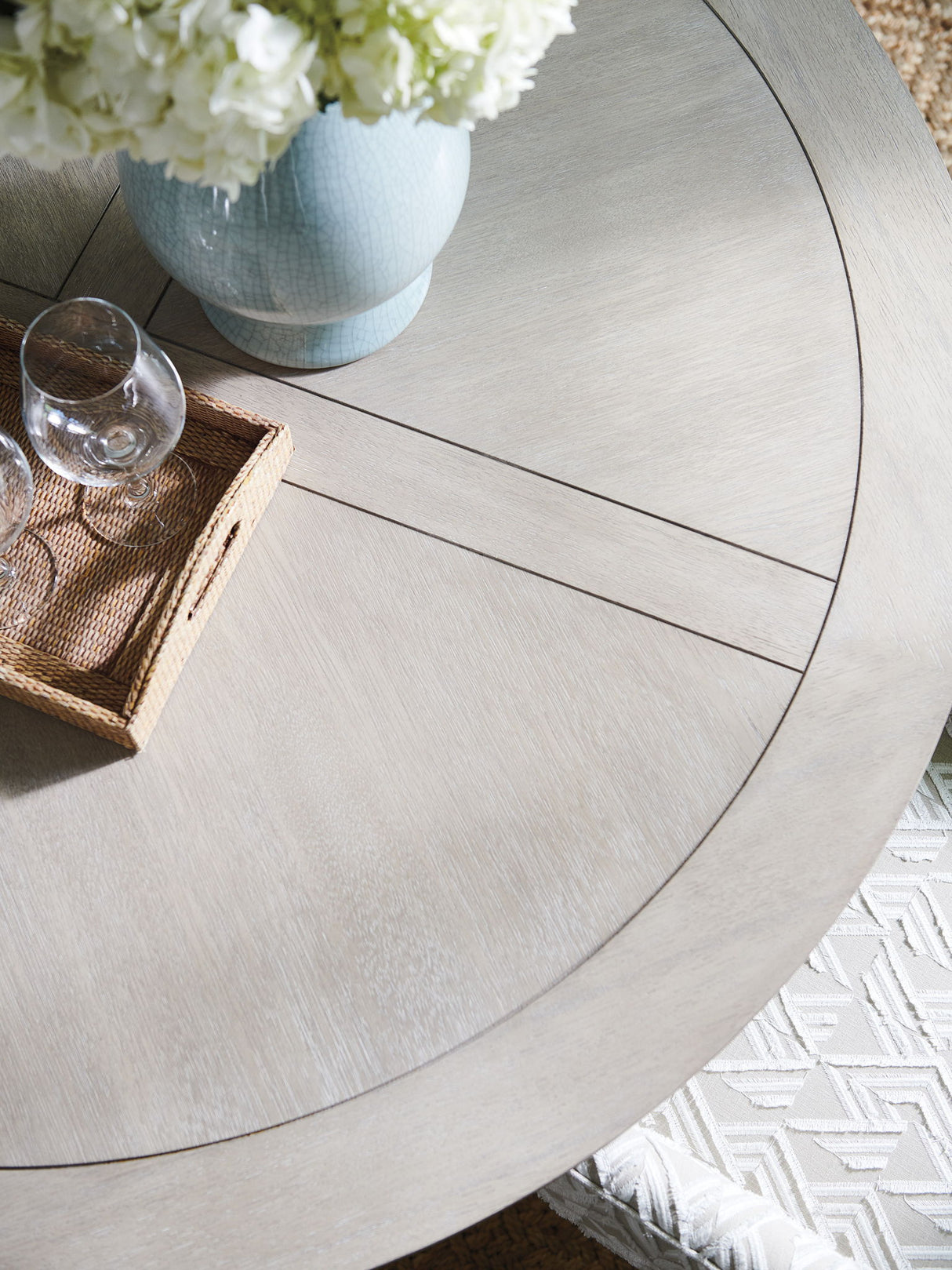 Malibu - Topanga Round Dining Table - Beige