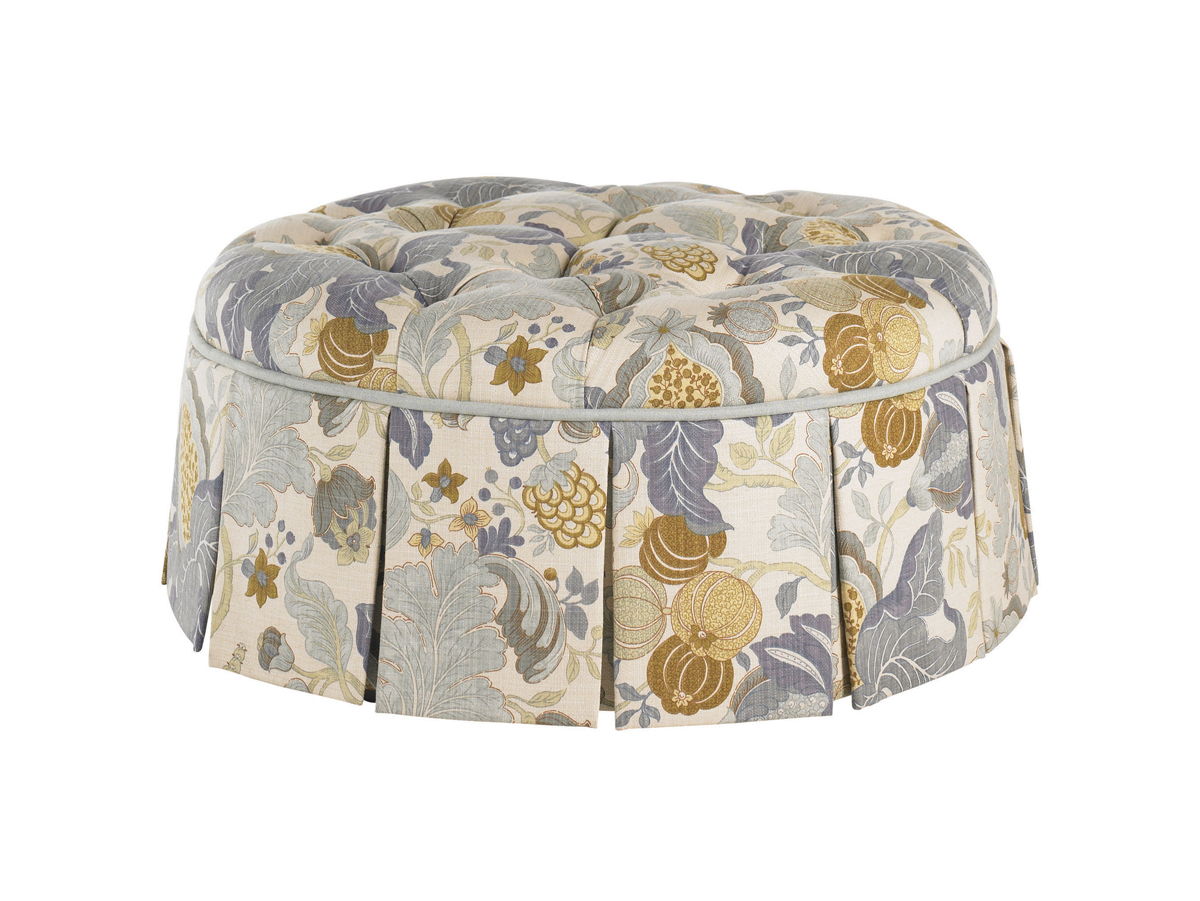 Lexington Upholstery - Lauren Ottoman - Beige