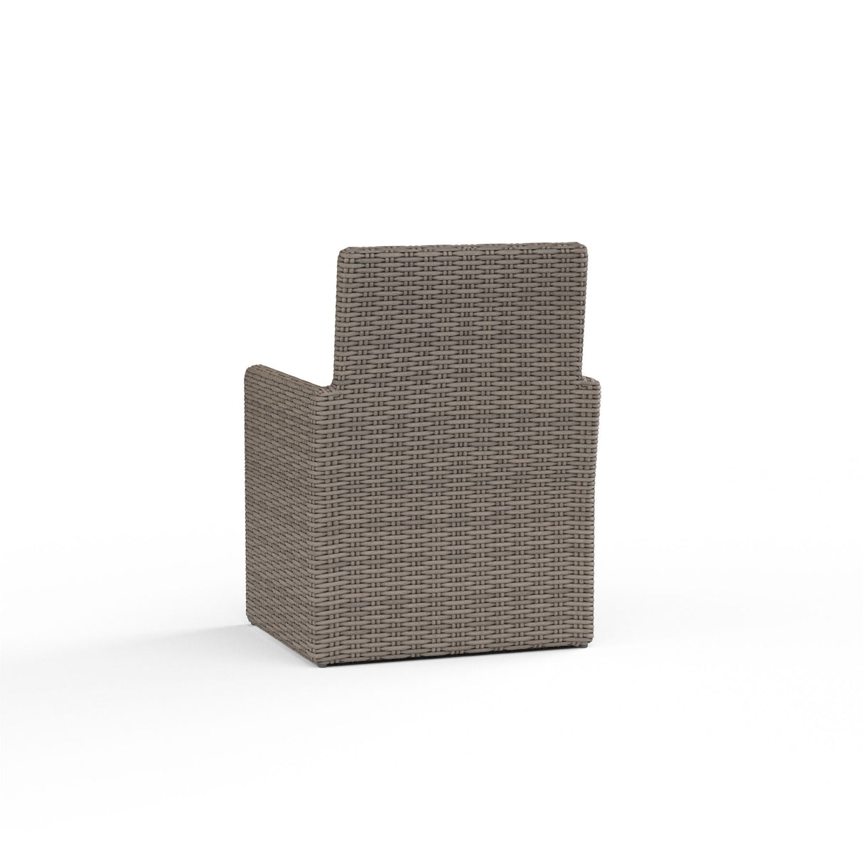 Coronado - Dining Chair, With Self Welt - Canvas Flax / Dark Brown