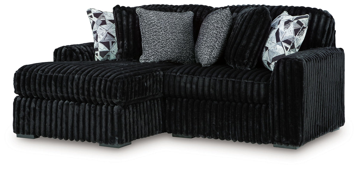 Midnight-Madness - 2 Piece Sectional