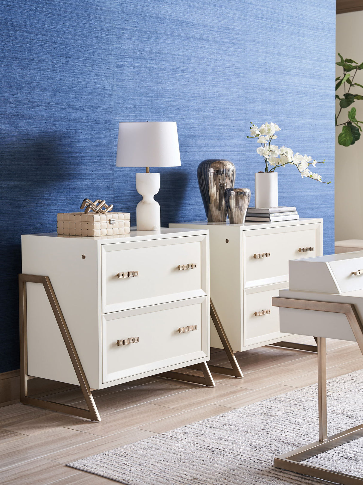 Studio Designs - Langley File Chest - White