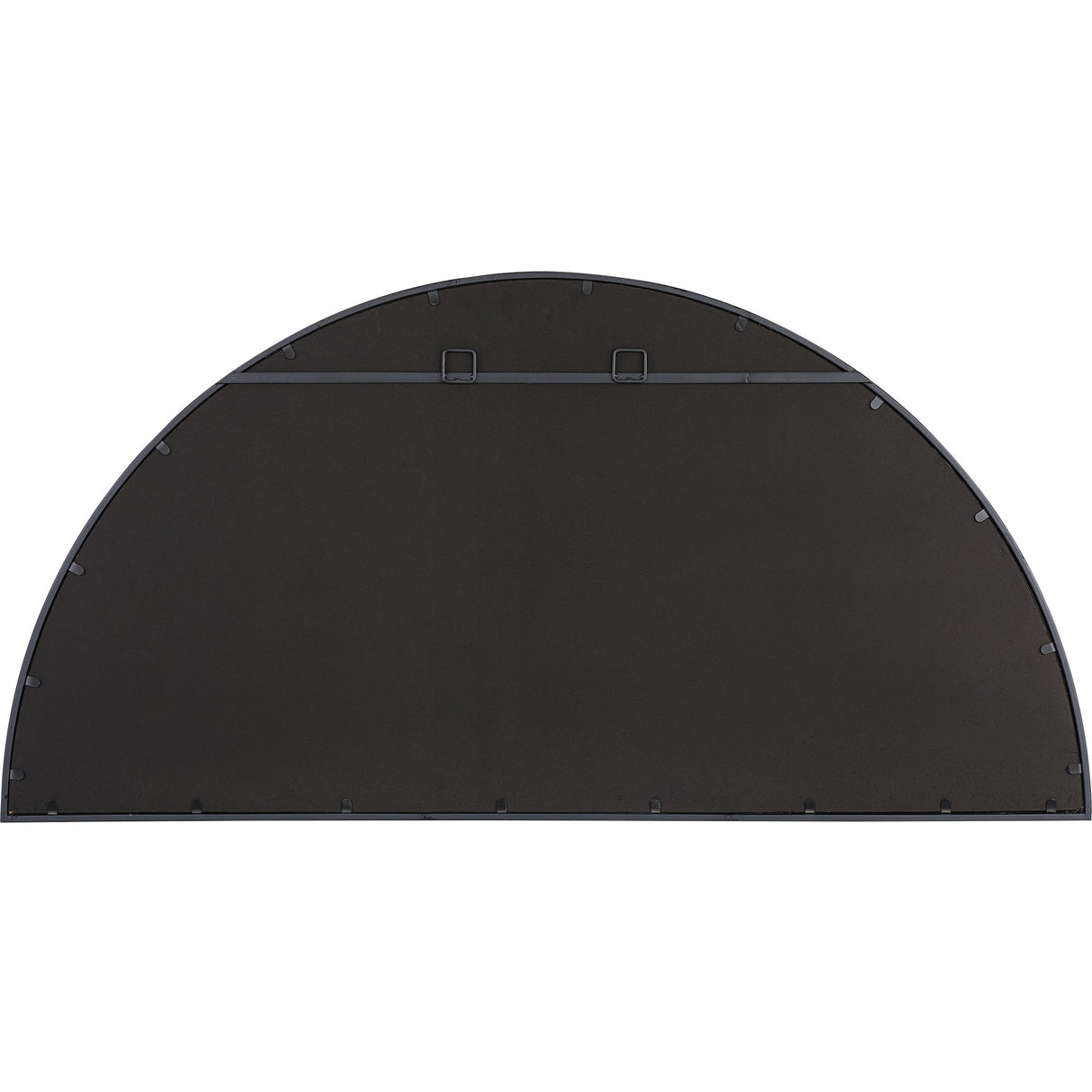 Rousseau - Iron Window Arch Mirror - Black