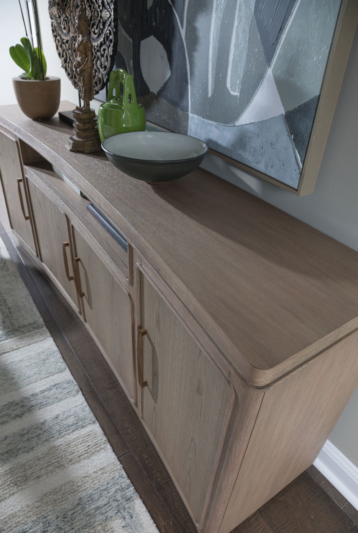 Simpatico - Simpatico Media Console - Light Brown