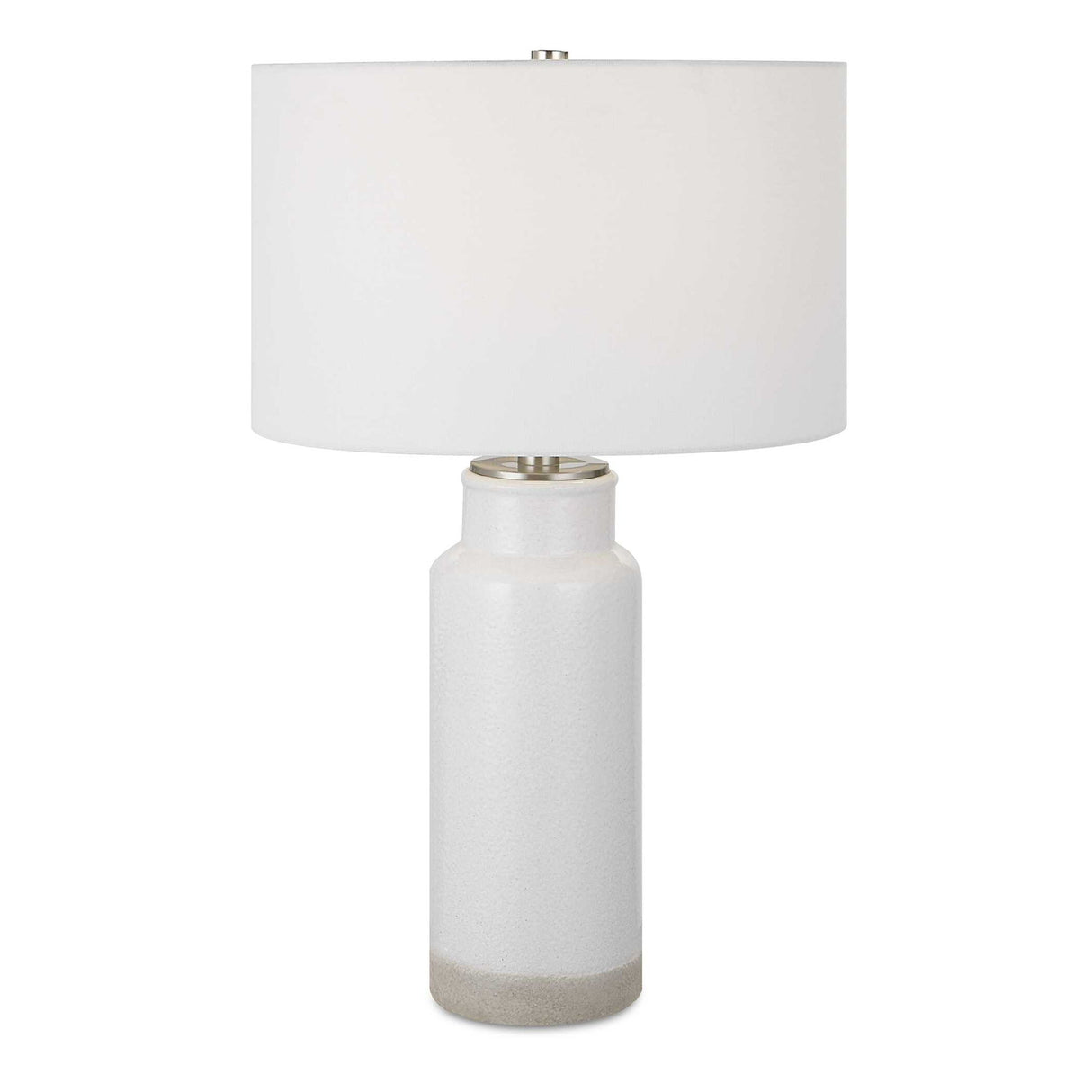Albany - Farmhouse Table Lamp - White