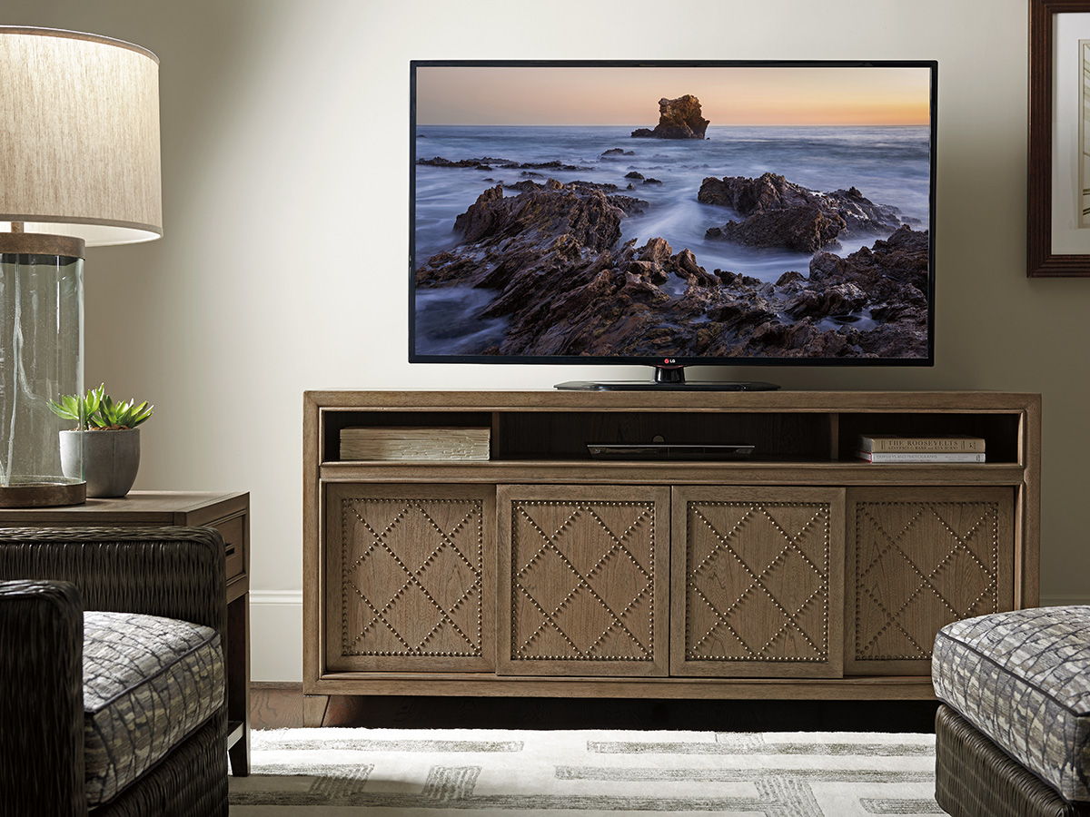 Cypress Point - Fairbanks Media Console - Dark Brown