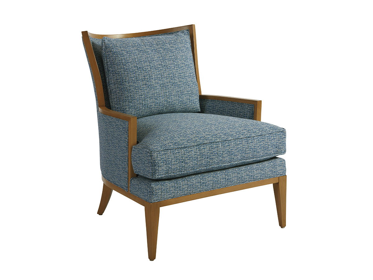 Barclay Butera Upholstery - Atwood Chair - Dark Gray