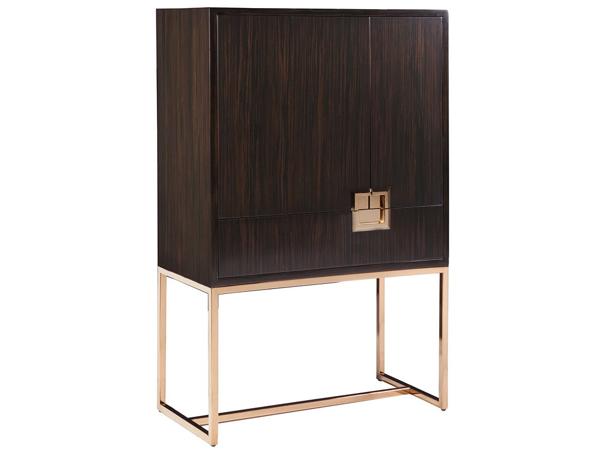 Signature Designs - Casanova Bar Cabinet - Dark Brown