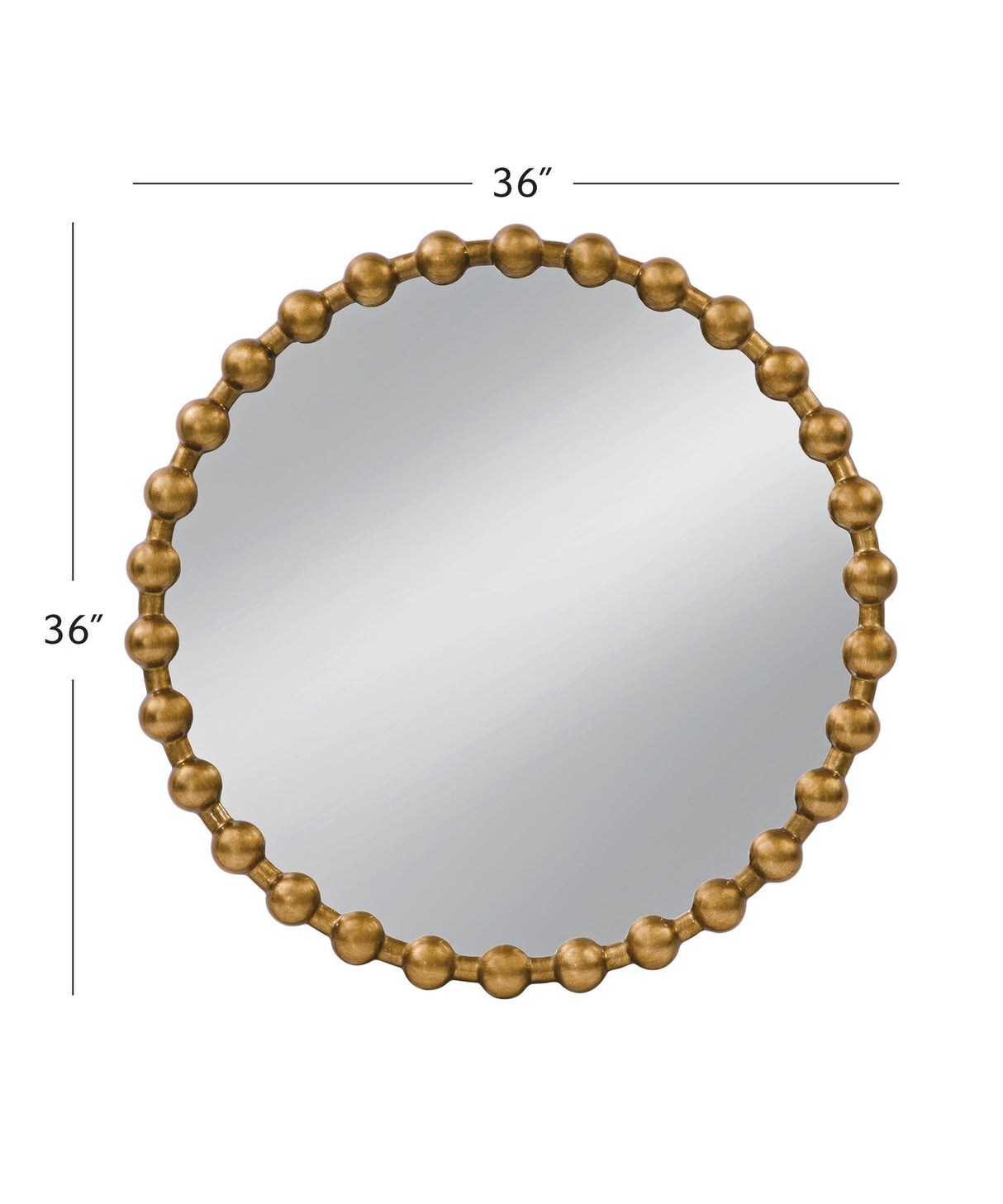 Wall Mirror - Antique Gold