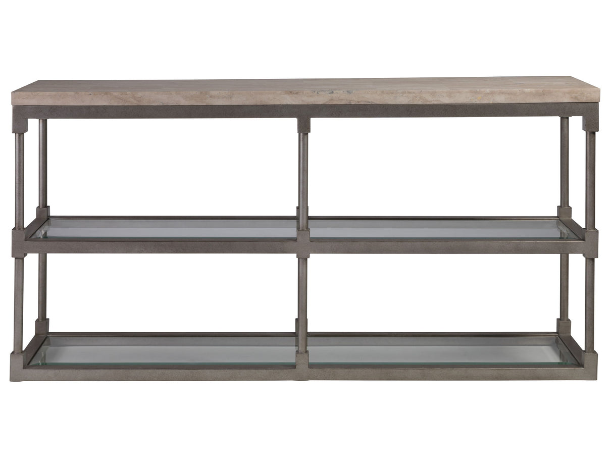 Signature Designs - Topa Console - Dark Gray