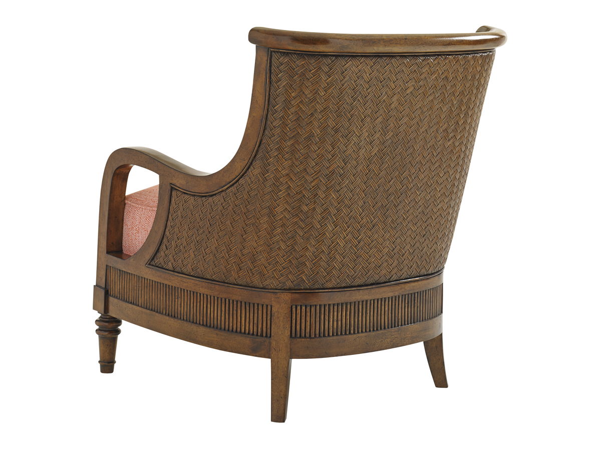 Bali Hai - Island Paradise Chair - Blue / Dark Brown