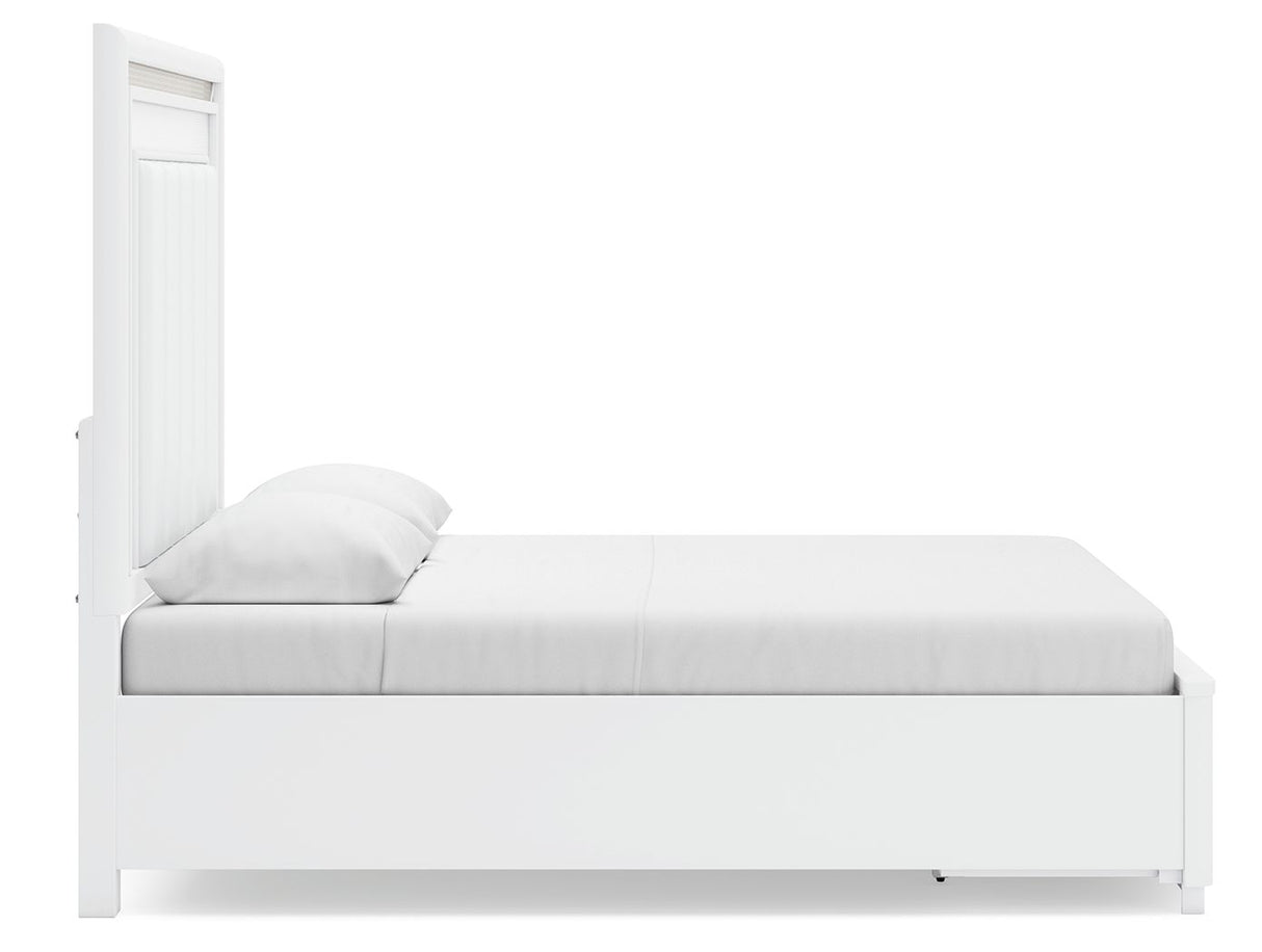 Chalanna - Upholstered Storage Bed