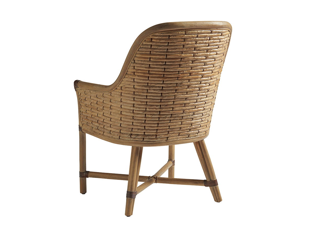 Los Altos - Keeling Woven Arm Chair - Light Brown