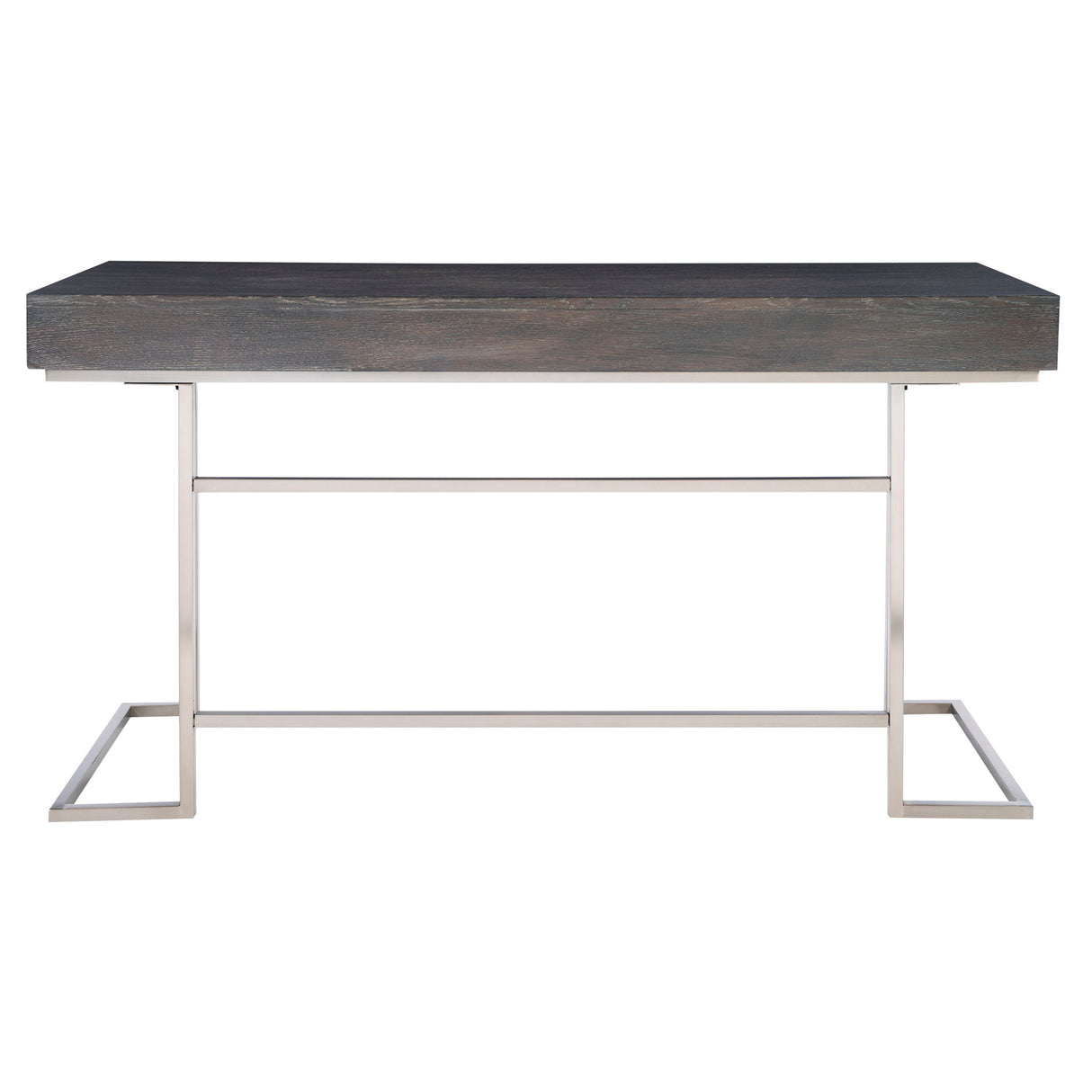 Claude - Modern Oak Desk - Gray, Dark