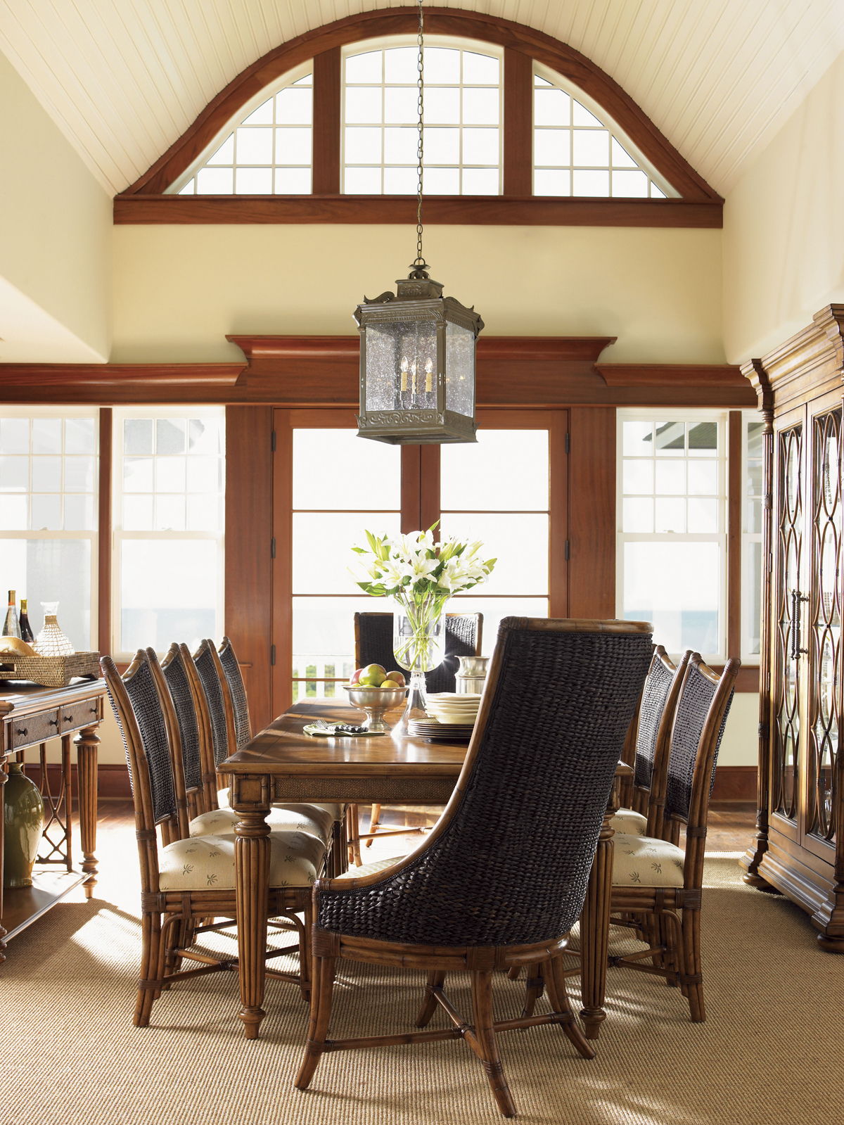 Island Estate - Grenadine Rectangular Dining Table - Dark Brown