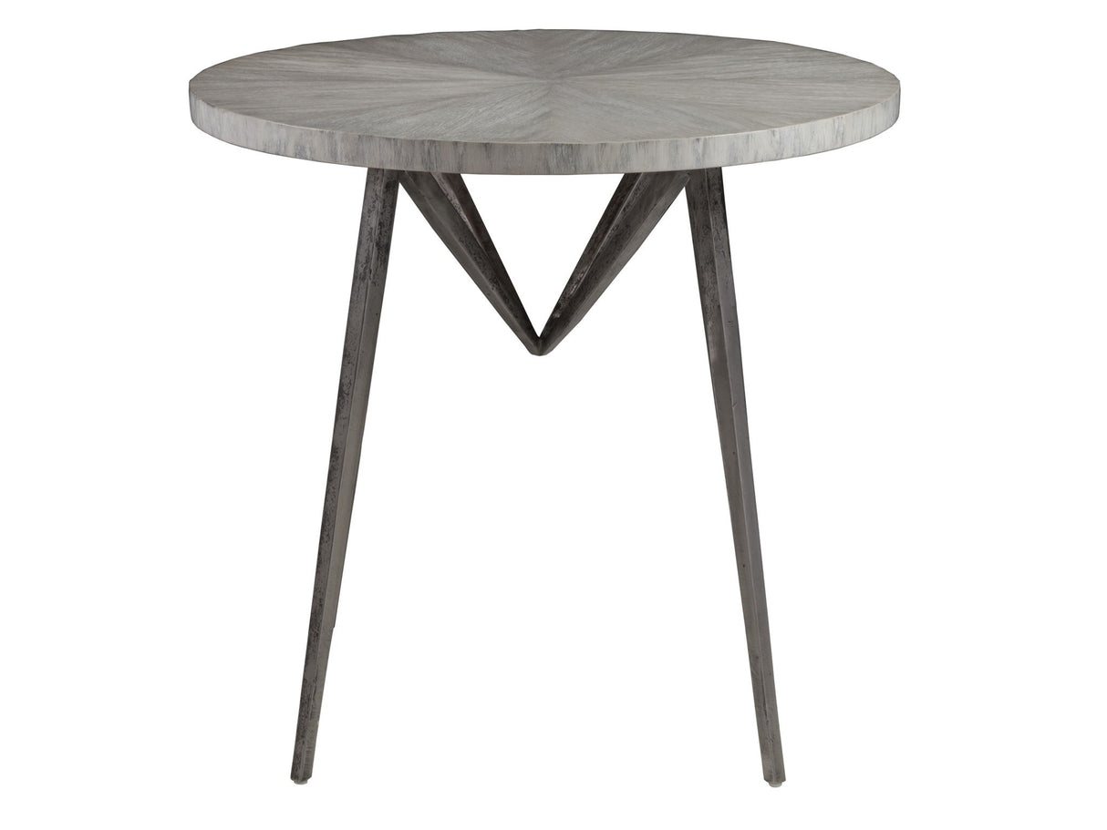 Signature Designs - Alfie Round End Table - Gray