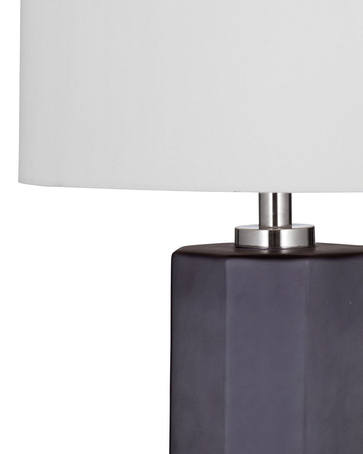 Zeus - Table Lamp - Dark Gray / White