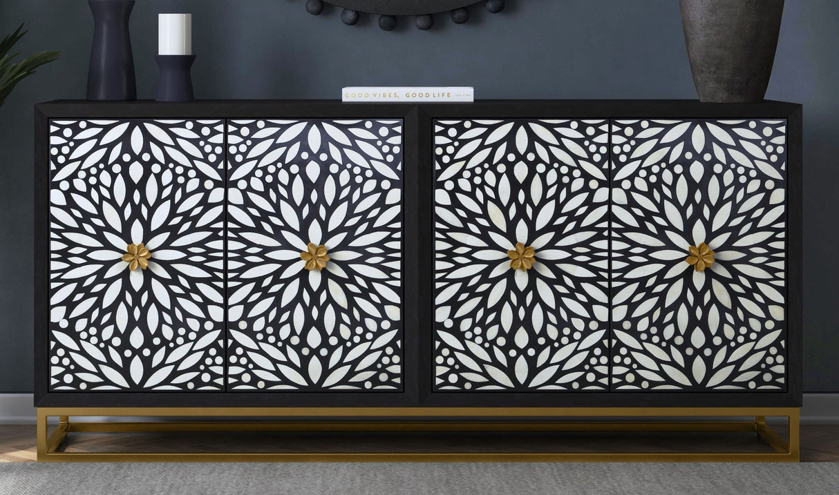 Cameron - Server - Ebonized Mango