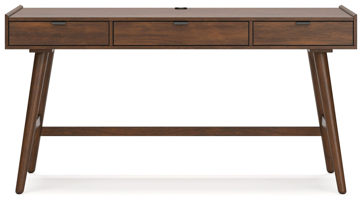 Lyncott - Home Office Desk - Brown