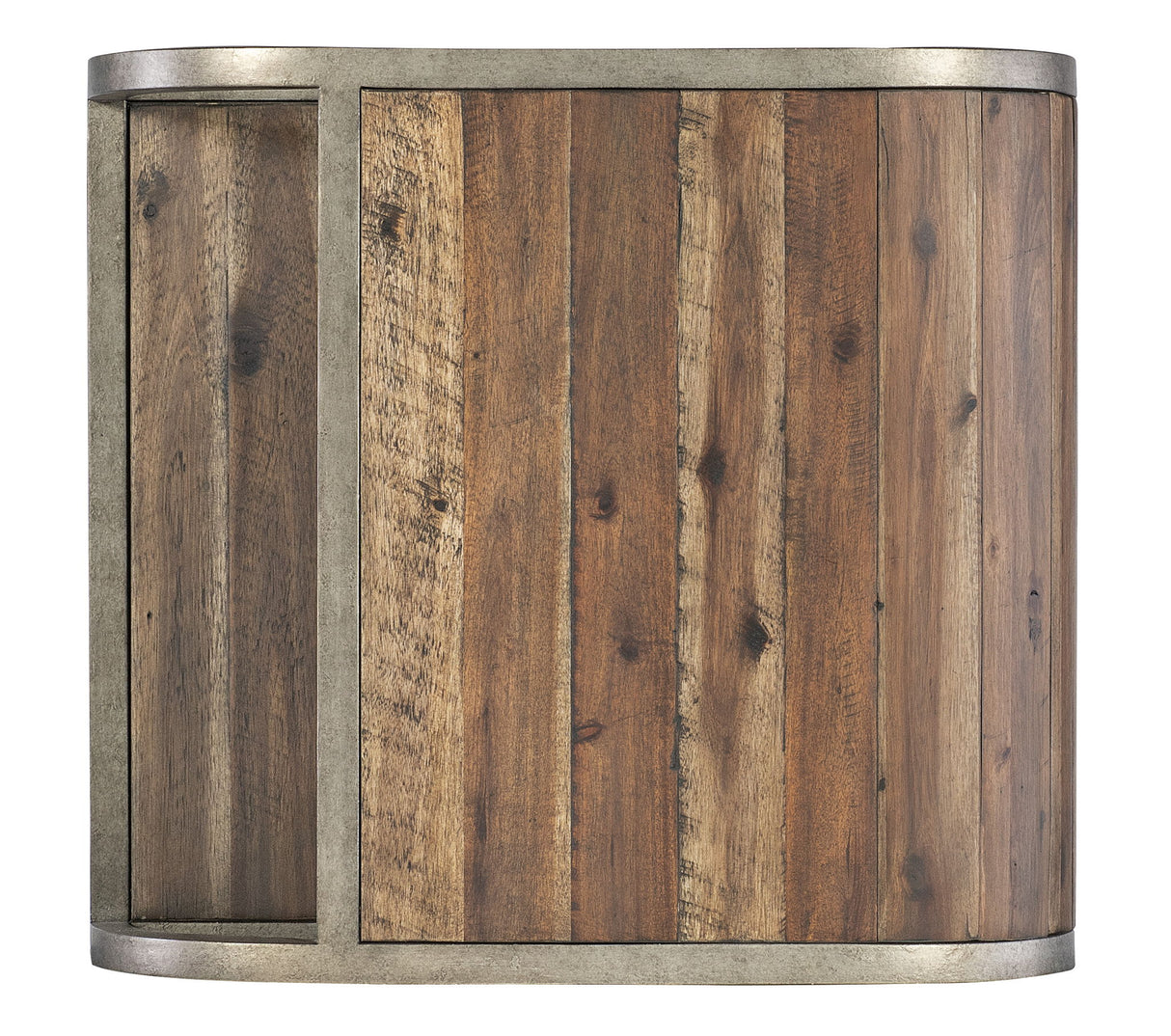 Commerce And Market - Open Ended End Table - Dark Brown