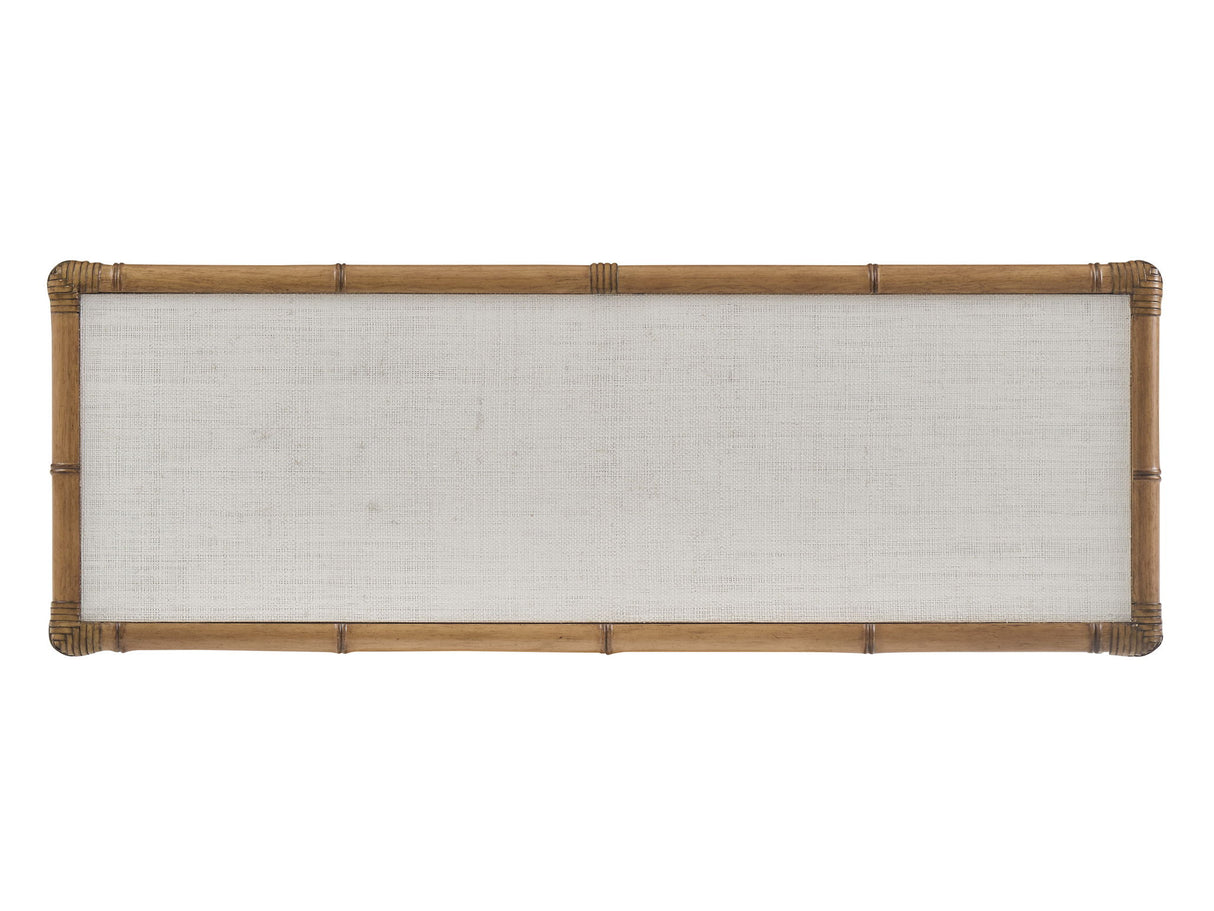 Key Biscayne - Hall Chest - Dark Brown / Pearl Silver