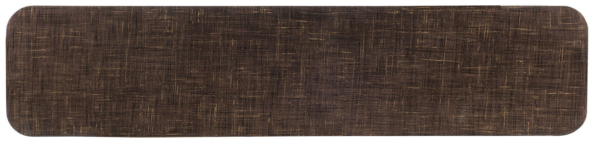 Melange - Edmun Sofa Table - Dark Brown